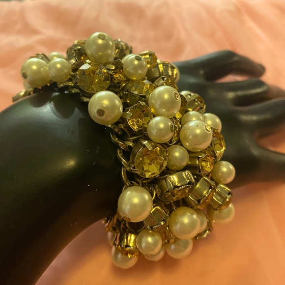 CITRINE PEARL CHARM BRACELET - Picture 8 of 9